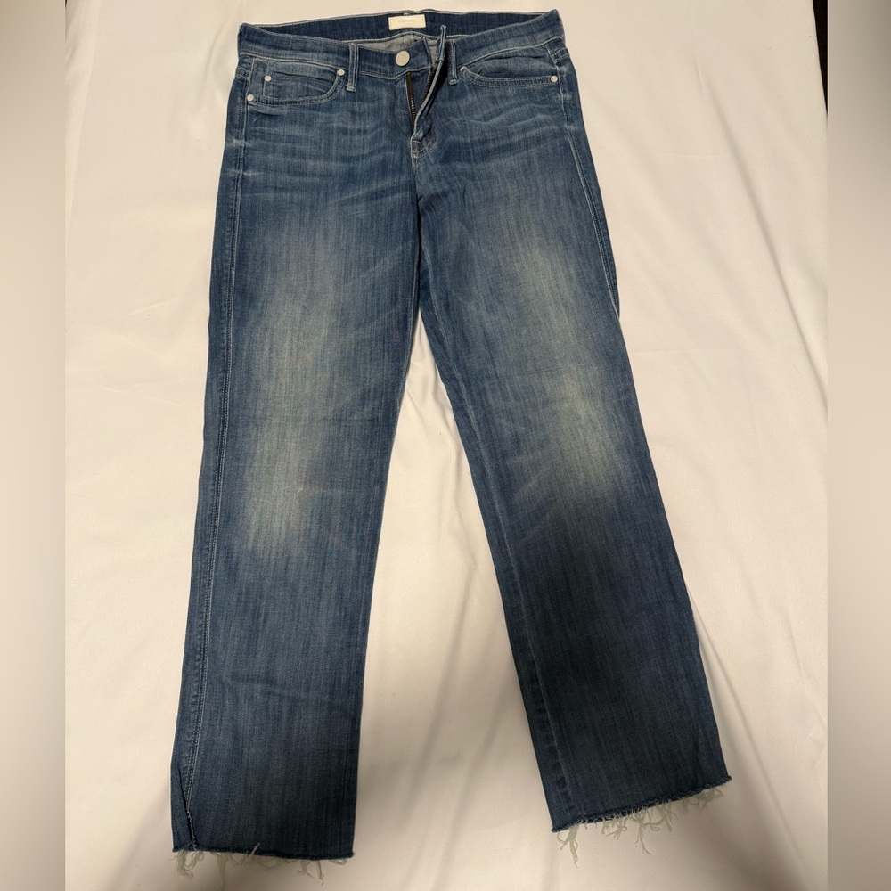 Mother Jeans FRAYED RASCAL size 27